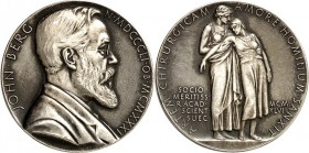 PERSONEN. 
MEDIZINER. 
BERG, Frederik Theodor *1806 +1887. Medaille 1946 (v. Erik Lindberg) d. Schwed. Akademie der Wissenschaften. Brb. r / Weibl. ...