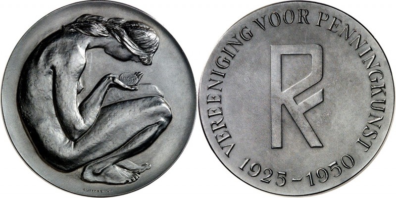 MÜNZ- u. GELDWESEN. 
NUMISMATISCHE GESELLSCHAFTEN. 
Niederlande. Medaille 1950...