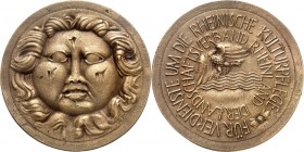 MEDAILLEURE des XIX. bis XXI. Jh.. 
DEUTSCHLAND zeitgenössisch nach 1945. 
REUTER, Wolfgang *1934. Medaille, zweiseitig 1976 Rheinlandtaler vom Land...