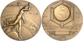 MEDAILLEURE des XIX. bis XXI. Jh.. 
FRANKREICH. 
DAMMANN, Paul-Marcel *1885 Montgeron +1939 Paris. Medaille 1927 Prämie d. französischen Telegraphen...