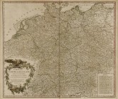 LANDKARTEN - DEUTSCHLAND.
DEUTSCHLAND.
Kupferstich-Carte "de l'Empire d'Allemagne" 1756 von Robert de Vaugondy, Nancy. s/w Karte von Arras (Fr.) - E...