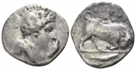 Lucania. Thurii circa 425-400 BC. Stater AR