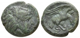 Bruttium. Kroton circa 333-331 BC. Bronze Æ