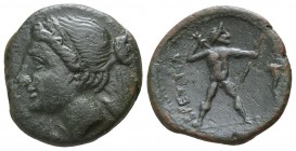 Bruttium. The Brettii 215-205 BC. Bronze Æ
