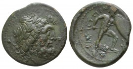 Bruttium. The Brettii circa 211-208 BC. Reduced Uncia AE