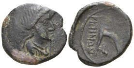 Sicily. Centuripa circa 344-336 BC. Hexas AE
