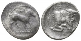 Sicily. Gela 465-450 BC. Litra AR