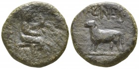 Sicily. Panormus. Time of Tiberius AD 14-37. Bronze Æ
