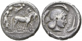 Sicily. Syracuse. Hieron I. 478-466 BC. Tetradrachm AR