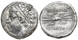 Sicily. Syracuse. Hieronymos 215-214 BC. 5 Litrai AR