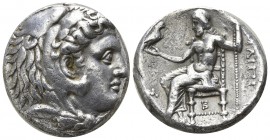 Kings of Macedon. Babylon. Philip III Arrhidaeus 323-317 BC. Tetradrachm AR