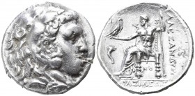 Kings of Macedon. Corinth. Demetrios I Poliorketes 306-283 BC. Tetradrachm AR