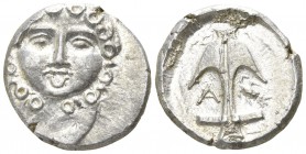 Thrace. Apollonia Pontika circa 350-250 BC. Drachm AR