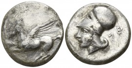Akarnania. Leukas 350-320 BC. Stater AR