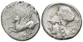 Akarnania. Thyrrheion circa 320-280 BC. Stater AR