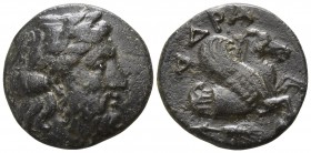 Mysia. Adramytteion circa 350-300 BC. Bronze Æ