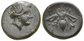 Troas. Gentinos  circa 400-300 BC. Bronze Æ