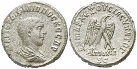 Syria. Antioch. Philip II AD 247-249. Billon-Tetradrachm