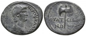 Lydia. Thyateira. Nero AD 54-68. Bronze Æ