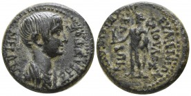 Phrygia. Eumeneia-Fulvia . Nero as Caesar AD 50-54. Bronze Æ