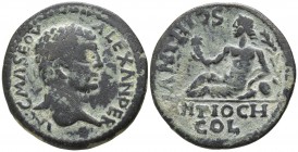 Pisidia. Antiocheia. Severus Alexander AD 222-235. Bronze Æ
