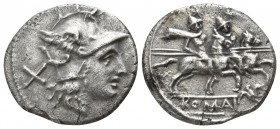 Anonymous 211-208 BC. Rome. Denar AR