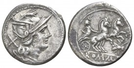 Anonymous 179-170 BC. Rome. Denar AR