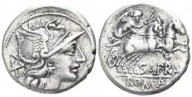 Furius Afranius 150 BC. Rome. Denar AR