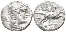 Q. Marcius Pilipus 129 BC. Rome. Denar AR