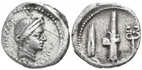 C. Norbanus 83 BC. Rome. Denar AR