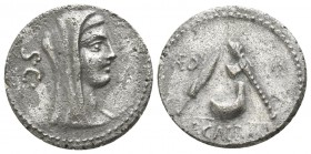 P. Sulpicius Galba 69 BC. Rome. Denar AR