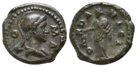Trajan AD 98-117. Rome. Quadrans Æ
