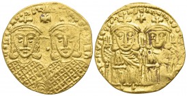 Leo IV  AD 780-787. Constantinople. Solidus AV