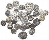 Lot of 31 greek silver coins / SOLD AS SEEN, NO RETURN!