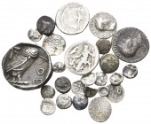 Lot of 25 ancient silver coins / SOLD AS SEEN, NO RETURN!