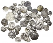 Lot of circa 57 ancient silver coins / SOLD AS SEEN, NO RETURN!