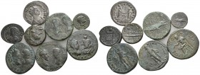 Lot of 8 roman provincial and roman imperial coins / SOLD AS SEEN, NO RETURN!
