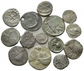Lot of 14 late roman nummi / SOLD AS SEEN, NO RETURN!