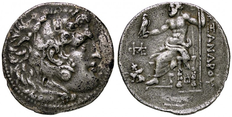 GRECHE - RE DI MACEDONIA - Alessandro III (336-323 a.C.) - Tetradracma (Assos) -...