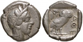 GRECHE - ATTICA - Atene - Tetradracma - Testa di Atena a d. /R Civetta a d. in quadrato S. Cop. 31 (AG g. 17,19)
BB-SPL