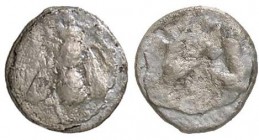 GRECHE - IONIA - Efeso - Tremiobolo - Ape /R Parte anteriore di cervo Sear 4376 (AG g. 0,66)
MB/B
