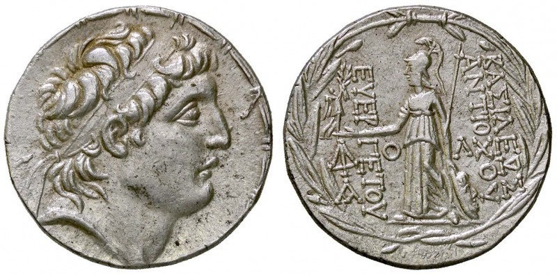 GRECHE - RE SELEUCIDI - Antioco VII, Eurgetes (138-129 a C.) - Tetradracma - Tes...