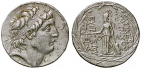 GRECHE - RE SELEUCIDI - Antioco VII, Eurgetes (138-129 a C.) - Tetradracma - Testa diademata a d. /R Atena stante a s. con Nike e scettro; dietro, uno...