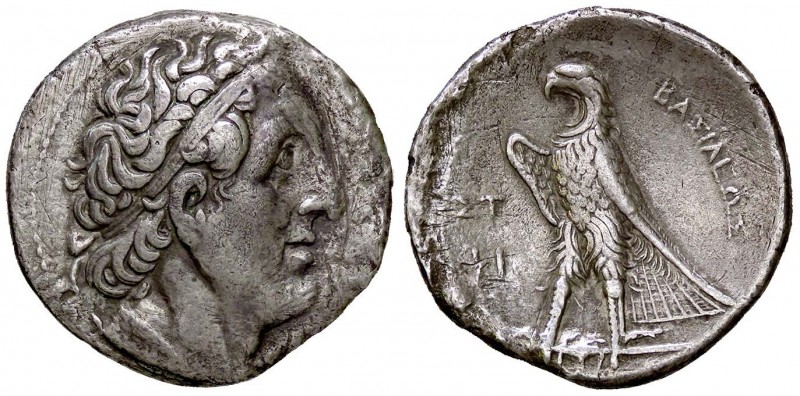 GRECHE - RE TOLEMAICI - Tolomeo I, Soter (305-283 a.C.) - Tetradracma - Testa di...