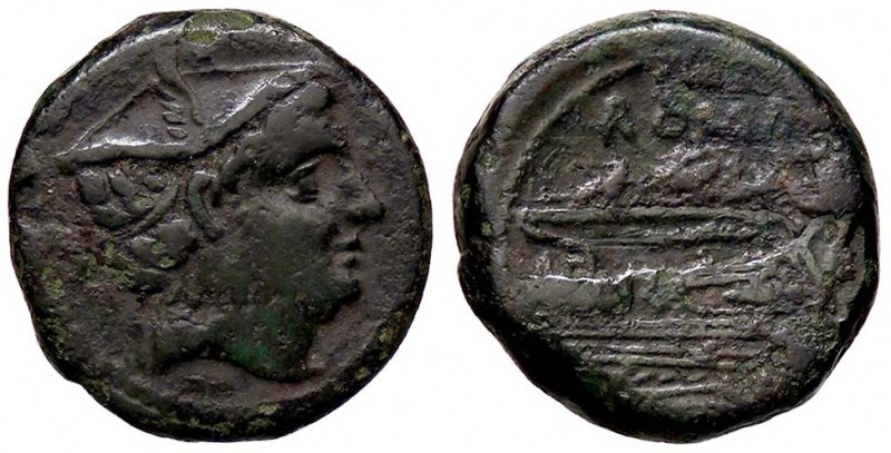 ROMANE REPUBBLICANE - ANONIME - Monete semilibrali (217-215 a.C.) - Semuncia - T...