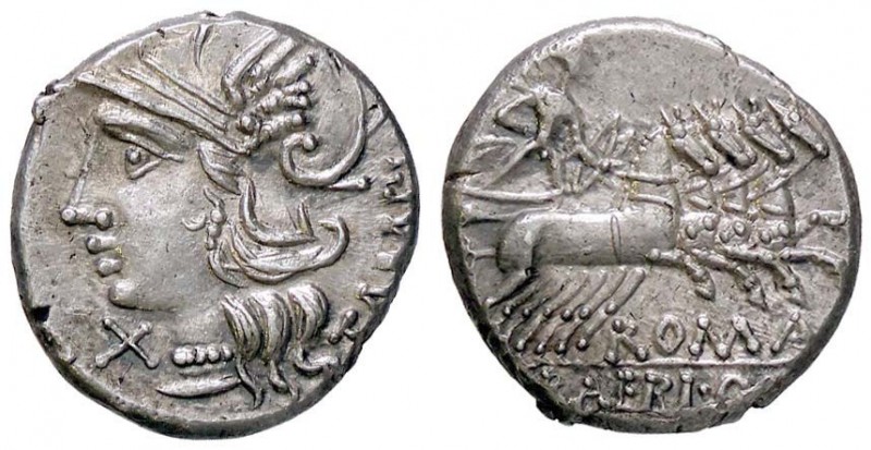 ROMANE REPUBBLICANE - BAEBIA - M. Baebius Q. f. Tampilus (137 a.C.) - Denario - ...