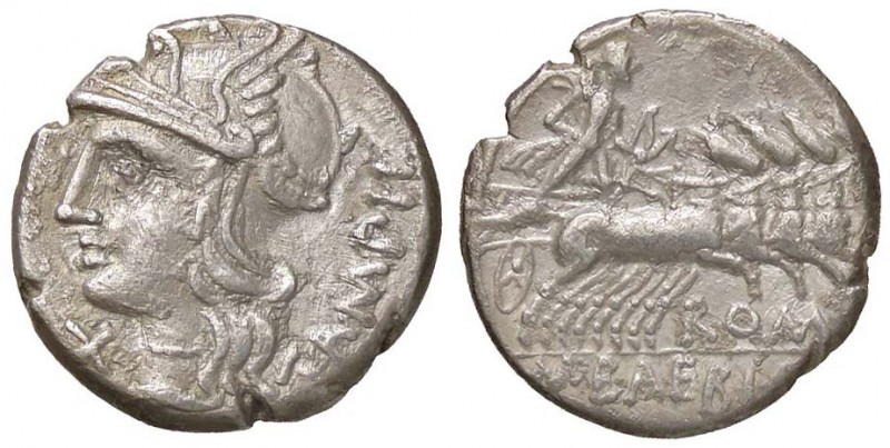 ROMANE REPUBBLICANE - BAEBIA - M. Baebius Q. f. Tampilus (137 a.C.) - Denario - ...