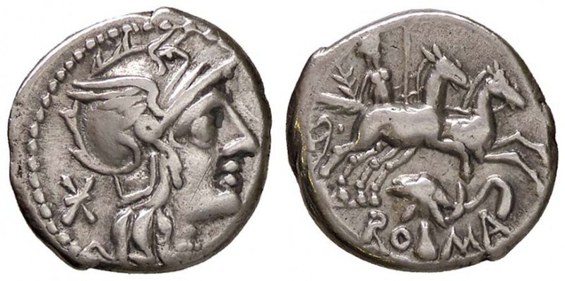 ROMANE REPUBBLICANE - CAECILIA - L. Caecilius Metellus Diadematus (128 a.C.) - D...