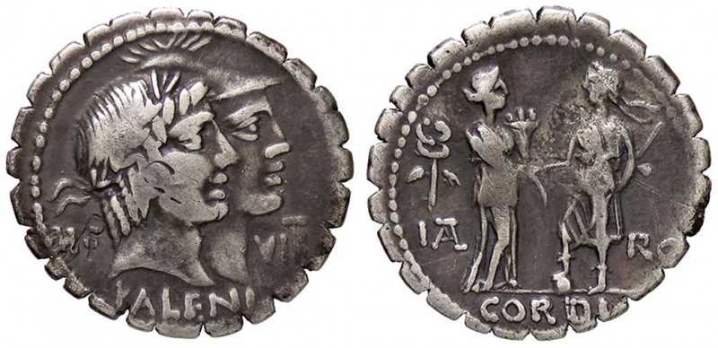 ROMANE REPUBBLICANE - FUFIA - Q. Fufius Calenus e Mucius Cordius (70 a.C.) - Den...