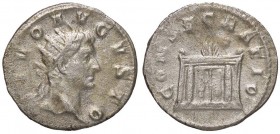ROMANE IMPERIALI - Augusto (27 a.C.-14 d.C.) - Antoniniano (Restituzione di Gallieno) - Testa radiata a d. /R Altare acceso C. 578 (AG g. 3,53)
BB